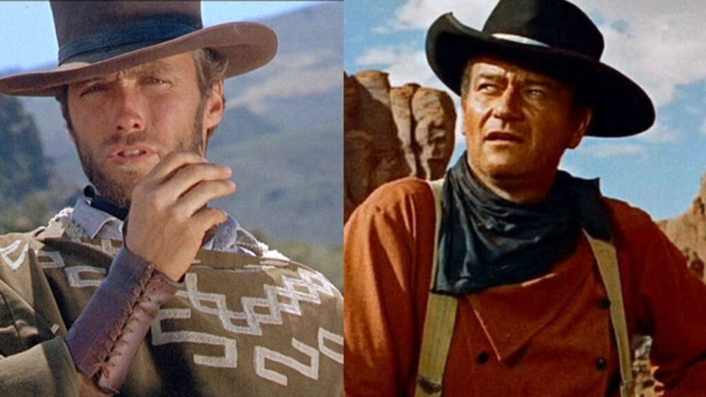 clint eastwood and john wayne