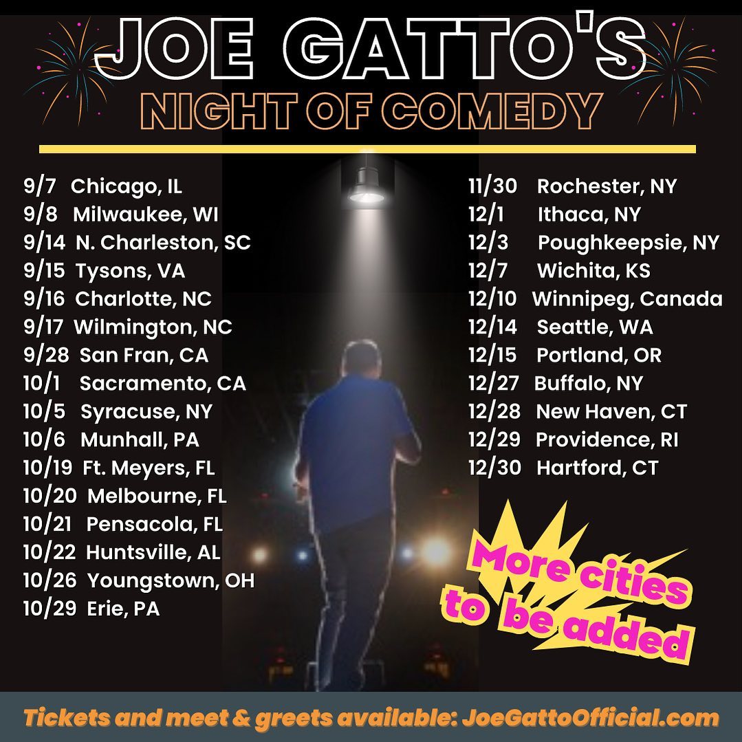 ‘Impractical Jokers’ Joe Gatto Is on a Solo Tour The Little Facts