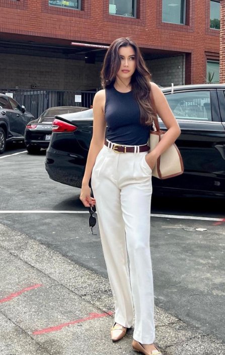 Wide-Leg Trousers + Fitted Bodice For Shape Balance