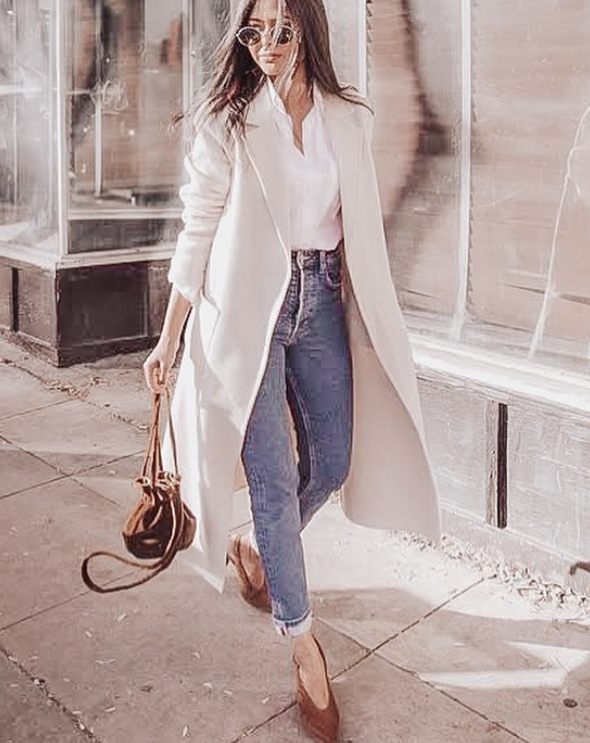 Classic button-down shirt and chinos for polished simplicity