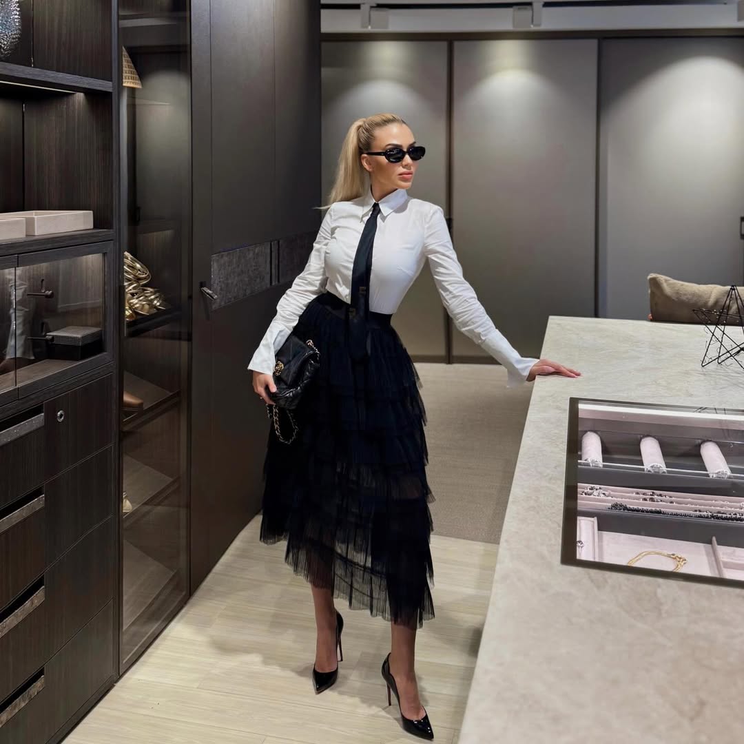 The Tuxedo Tulle Trend