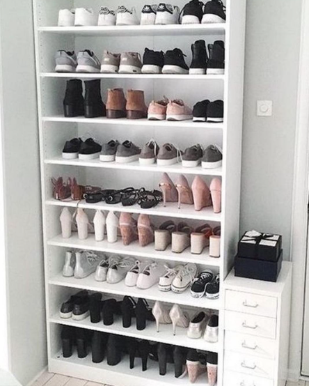 White Minimalist Shelving