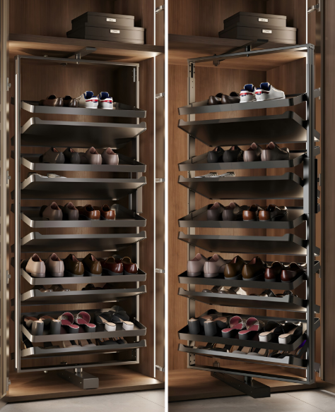 Luxury Pull-Out Closet System