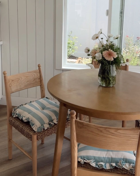 Striped Chair Cushions