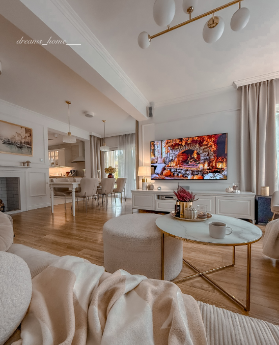 Elegant Neutral Open Concept