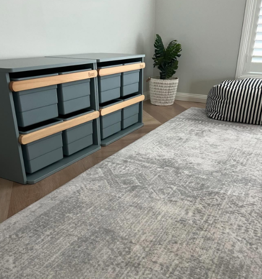 Sage Storage with Natural Accents