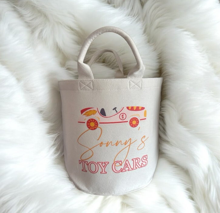 Personalized Canvas Toy Bag