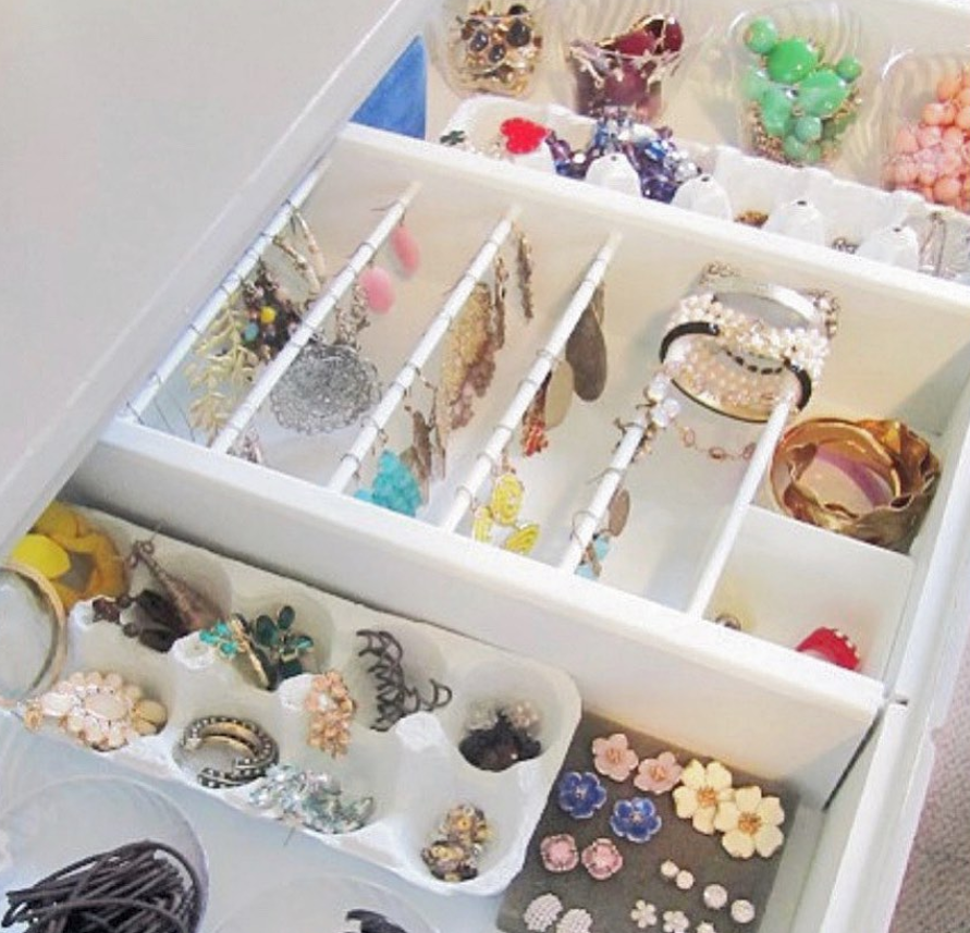 Drawer Divider Jewelry Organization