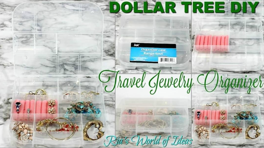 Dollar Store Jewelry Organizer Hack