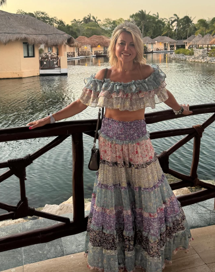 Bohemian Vacation Style with Tiered Ruffles