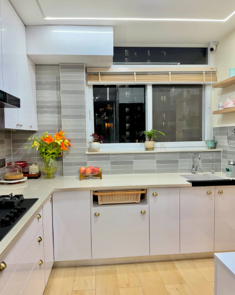 Contemporary Gray and Gold