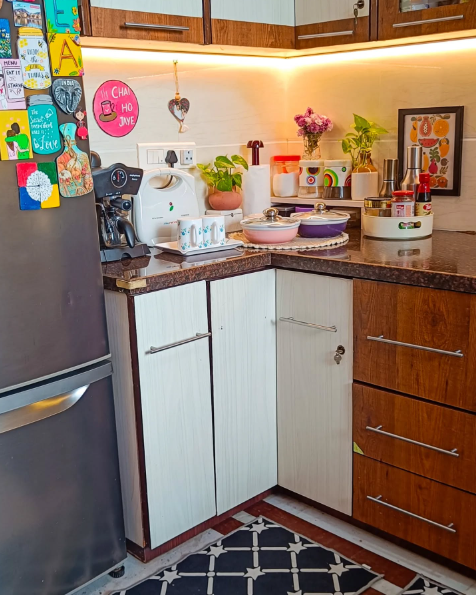 Eclectic Colorful Corner