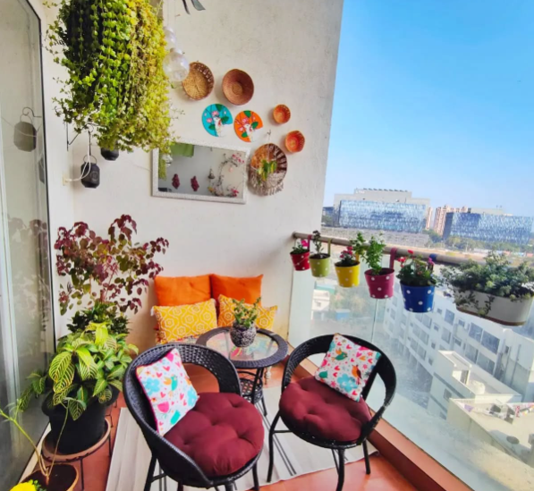 Vibrant Maximalist Corner