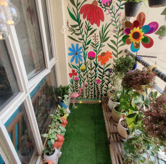 Whimsical Garden Walkway