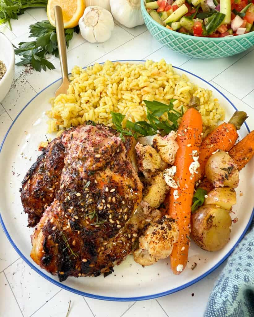 Sheet Pan Za'atar Chicken