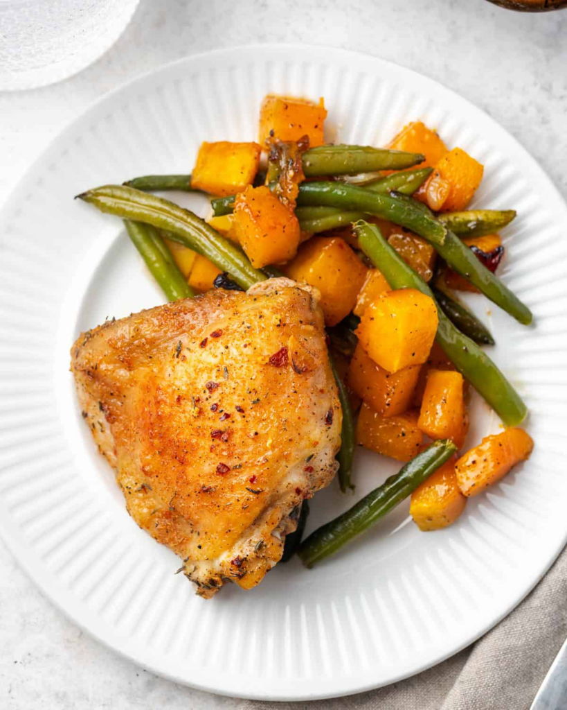 Sheet Pan Chicken Thighs