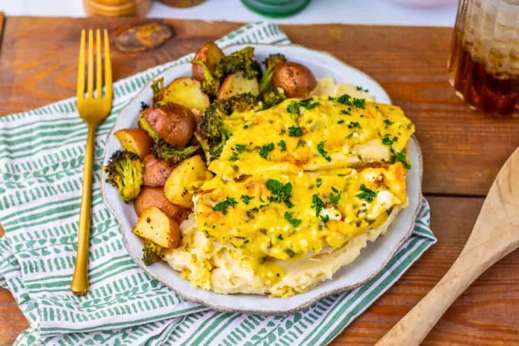 Parmesan Chicken and Vegetables Sheet Pan