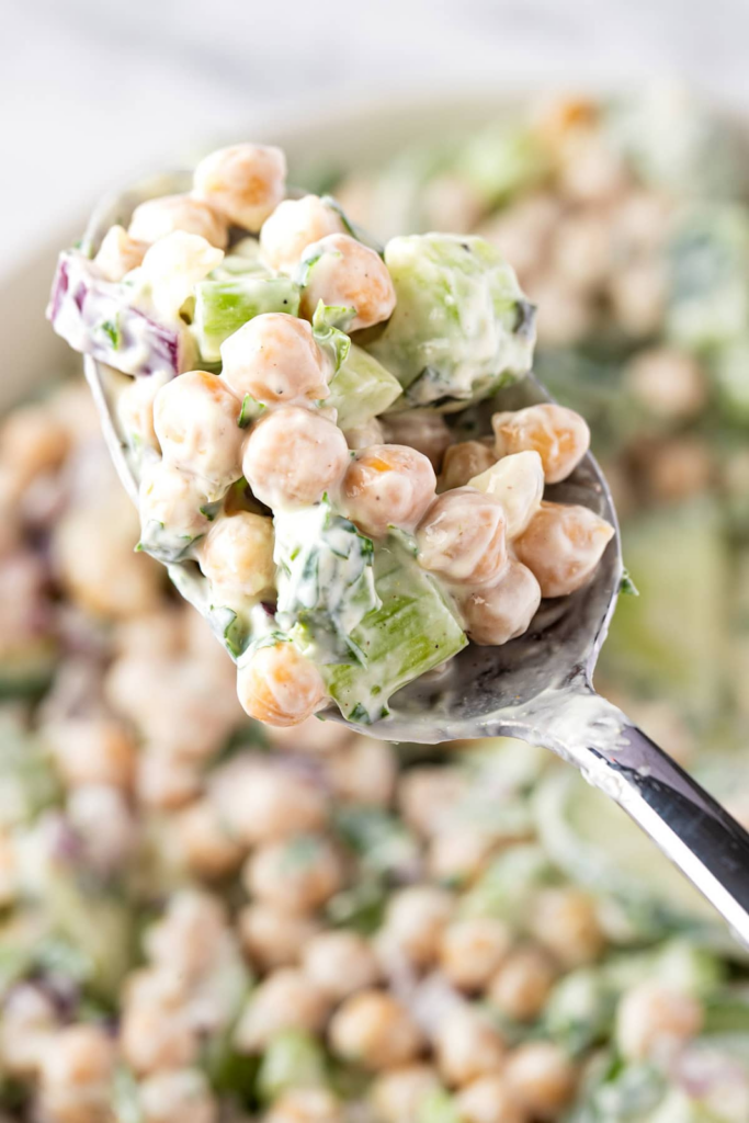 Creamy Chickpea Salad
