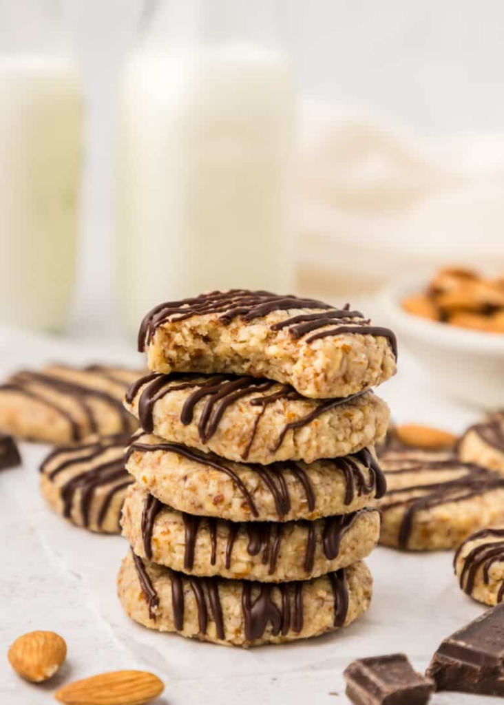 No Bake Almond Cookies