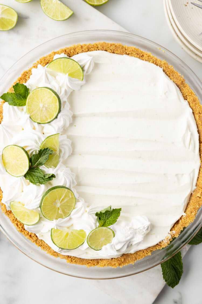 Easy No Bake Key Lime Pie