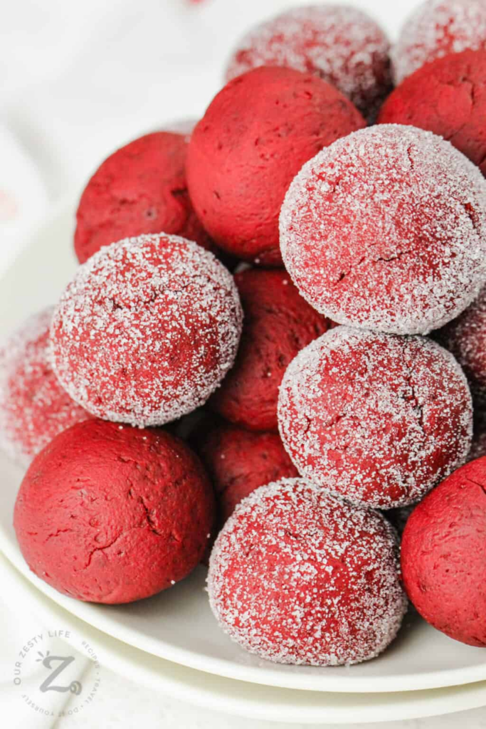 No Bake Red Velvet Cake Balls