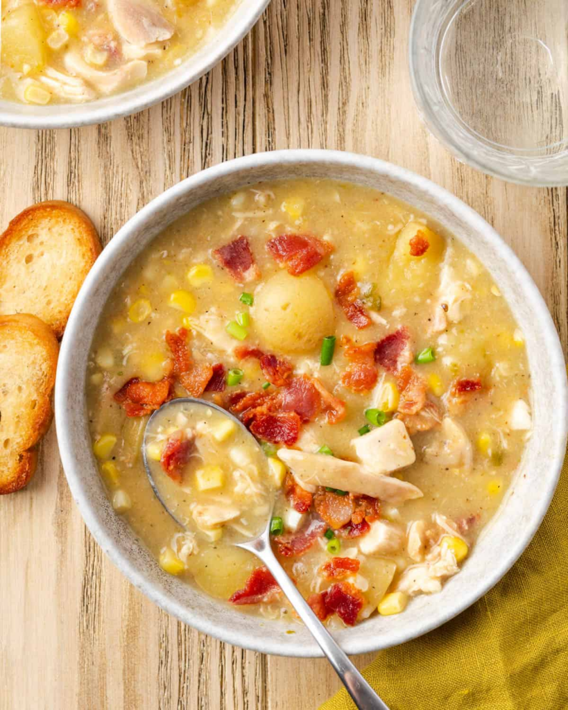Instant Pot Chicken Corn Chowder