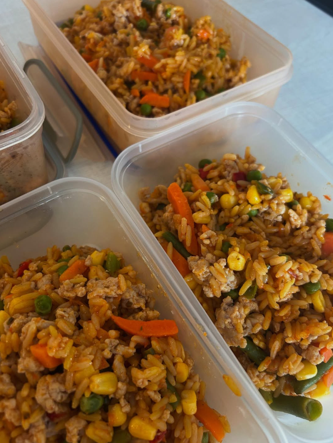 Savory Fried Rice with Mixed Vegetables