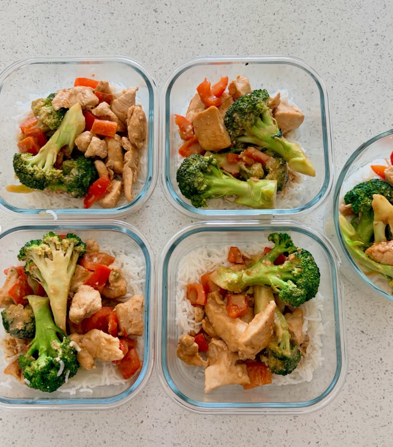 Satay Chicken Bowls
