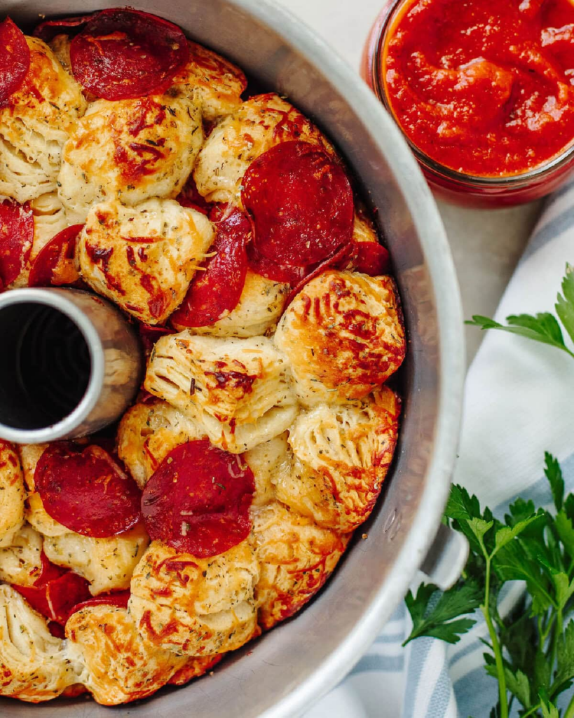 Pull Apart Pizza Bread