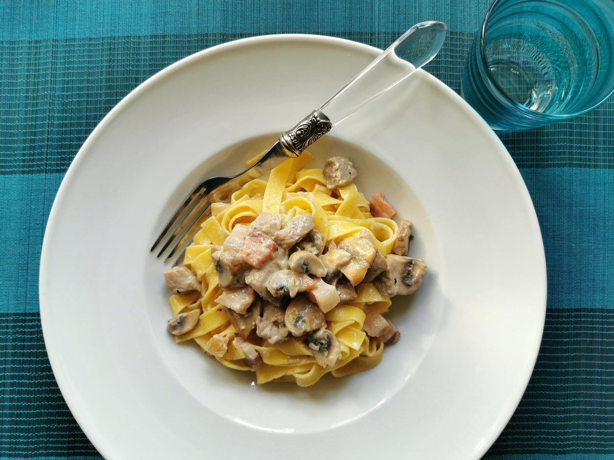 Creamy Pork Tenderloin Pasta