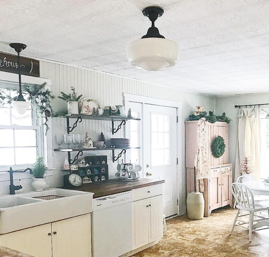 Light Farmhouse Kitchen