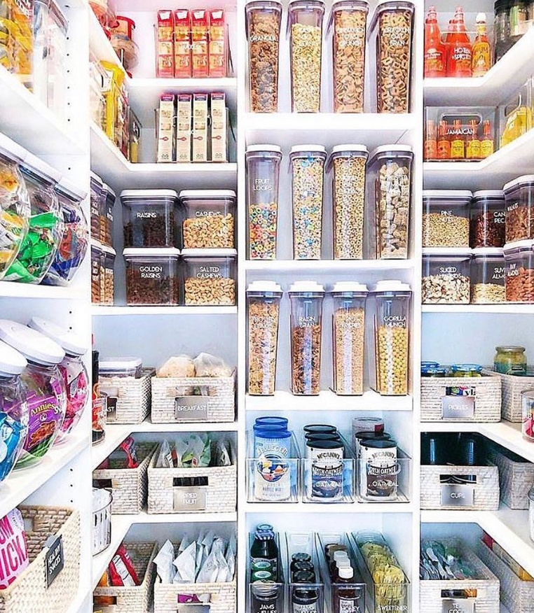 Dream Pantry with Tall Cereal Containers