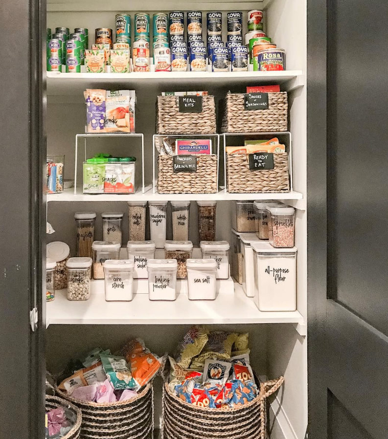 Full Pantry Organization
