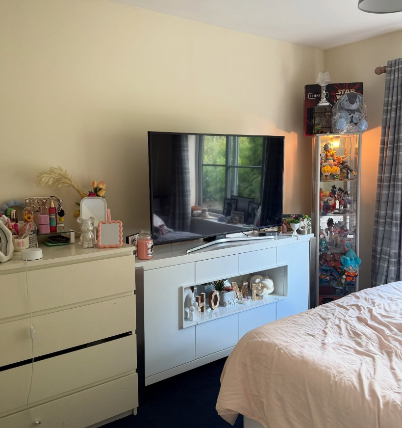 Personal Bedroom Entertainment Setup