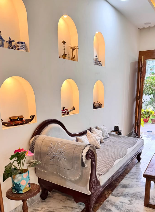 Architectural Niche Display Wall