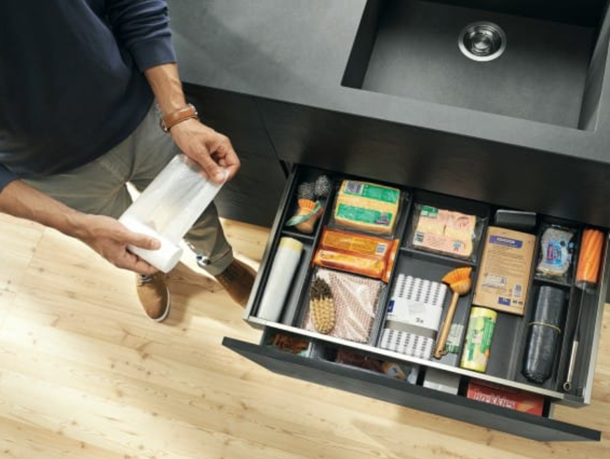 Under-Sink Drawer with Dividers