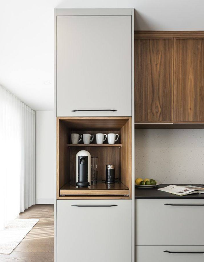 Built-In Coffee Appliance Tower