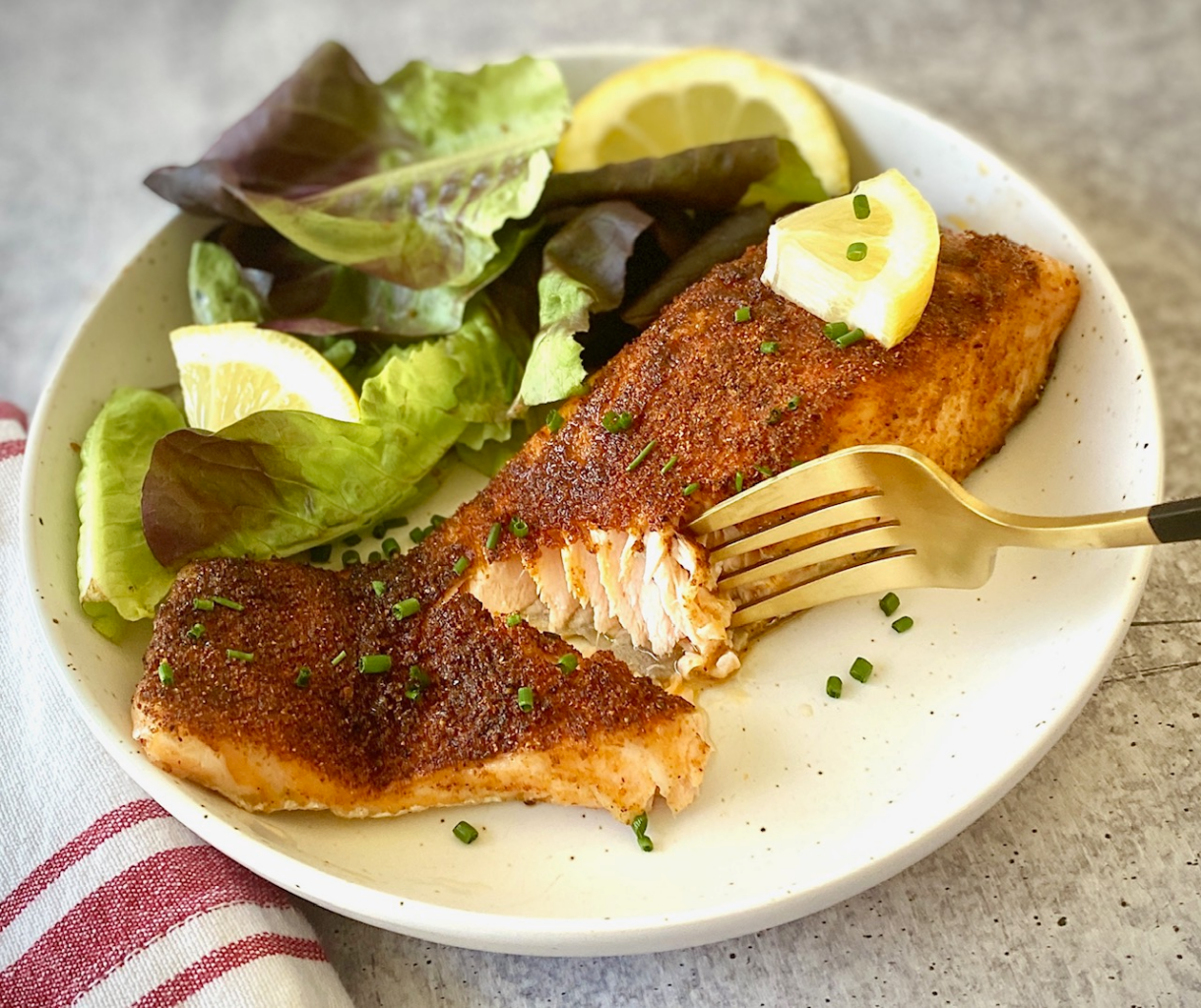 Air Fryer Salmon