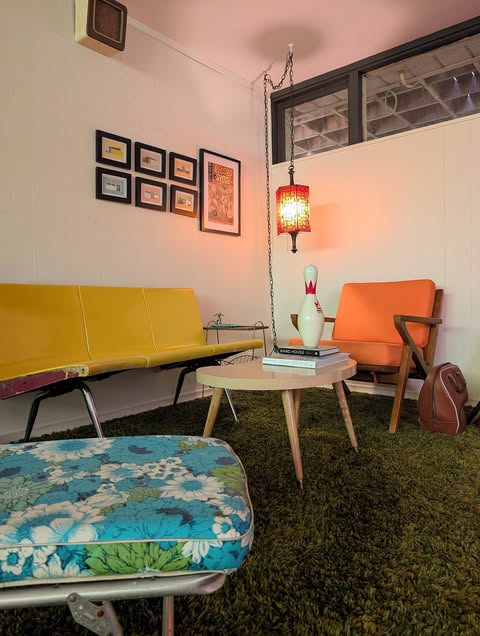 Retro Mod Basement Hangout