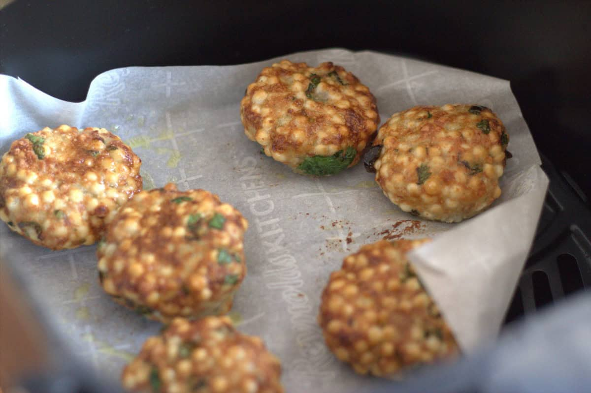 Sabudana Vada in the Air Fryer