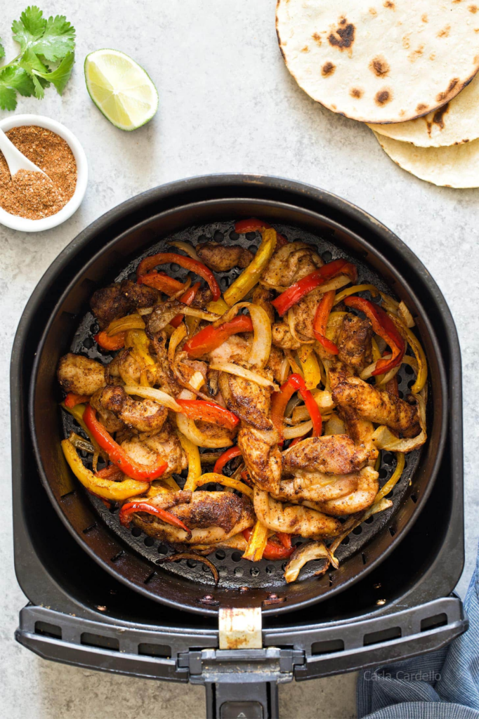 Air Fryer Chicken Fajitas